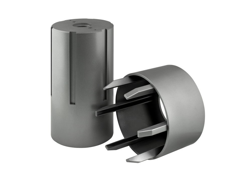 Soundtube DS31-EZ-CS-SL Cylindrical Designer Sleeve Complete Speaker (Silver) - Image 2