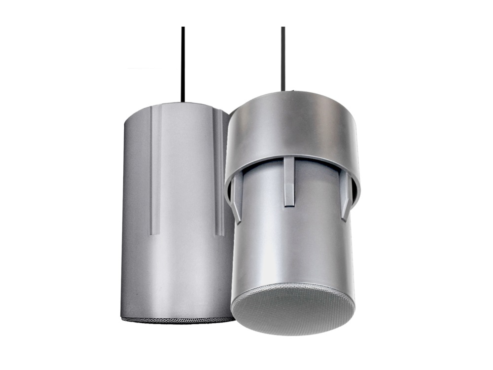Soundtube DS31-EZ-CS-SL Cylindrical Designer Sleeve Complete Speaker (Silver)