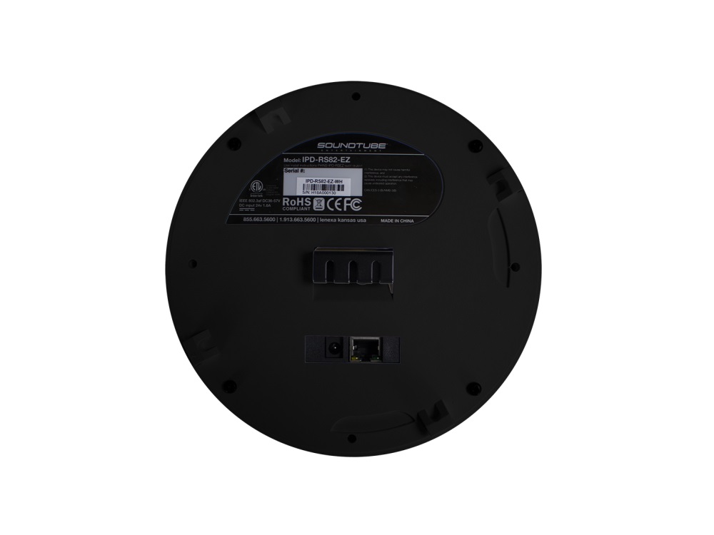 Soundtube IPD-RS82-EZ-BK 8 inch IP-Addressable/Dante Addressable Speaker (Black) - Image 2
