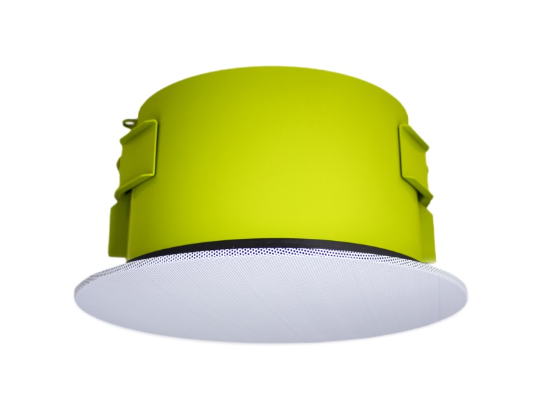Soundtube IPD4-CM62-BGM-II-WH 6 inch IP-Addressable/4-Channel In-Ceiling Speaker with Seamless Magnetic Grille