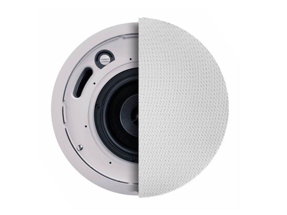 Soundtube IPD4-CM62-BGM-II-WH 6 inch IP-Addressable/4-Channel In-Ceiling Speaker with Seamless Magnetic Grille - Image 4