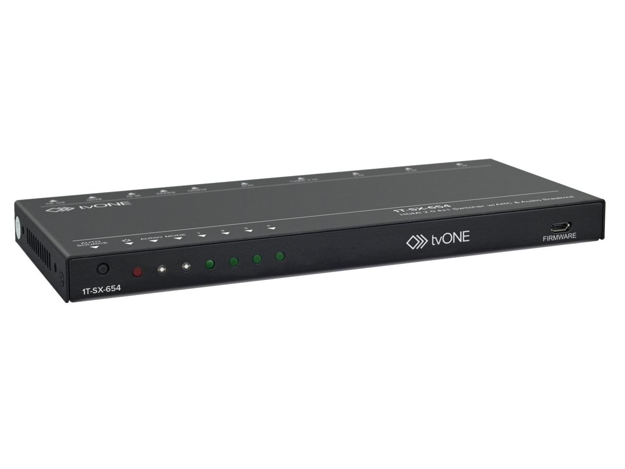 TV One 1T-SX-654 4x1 4K60 HDMI 2.0 Switcher with HDCP 2.2