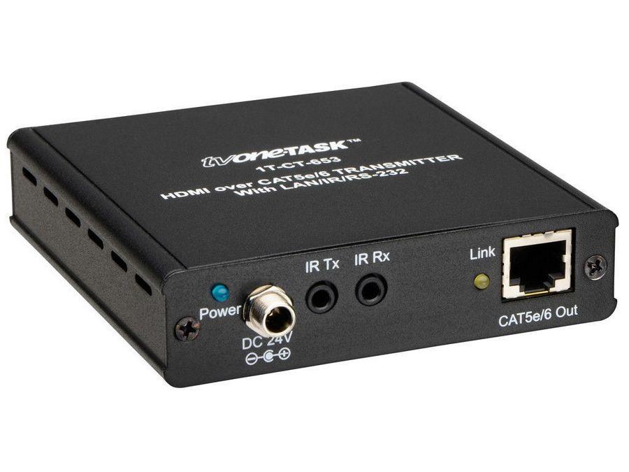 TV One 1T-CT-653 HDMI v1.4 4K/RS232/IR/Ethernet over Cat5e/Cat6 Extender (Sender)