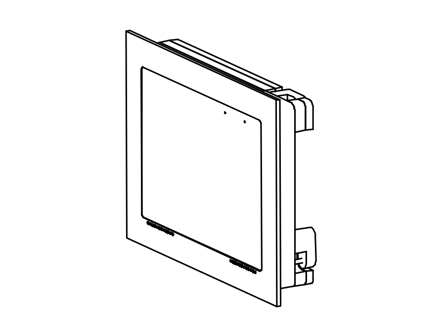 Wall-Smart 008-1-482-WO Retrofit Mount for EL-ITP-8/Unpainted