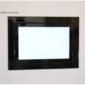 Wall-Smart 028-1-978-BL RETROFIT MOUNT for new savant 10in screen, Black