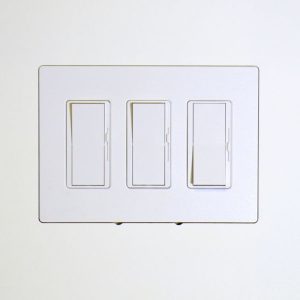 Wall-Smart 10-01-103 New Construction Adapter for Lutron Designer Style 3Gang 1/2 inch