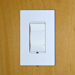 Wall-Smart 10-01-174 Solid Surface Adapter for Lutron Designer Style 1Gang BK-INST
