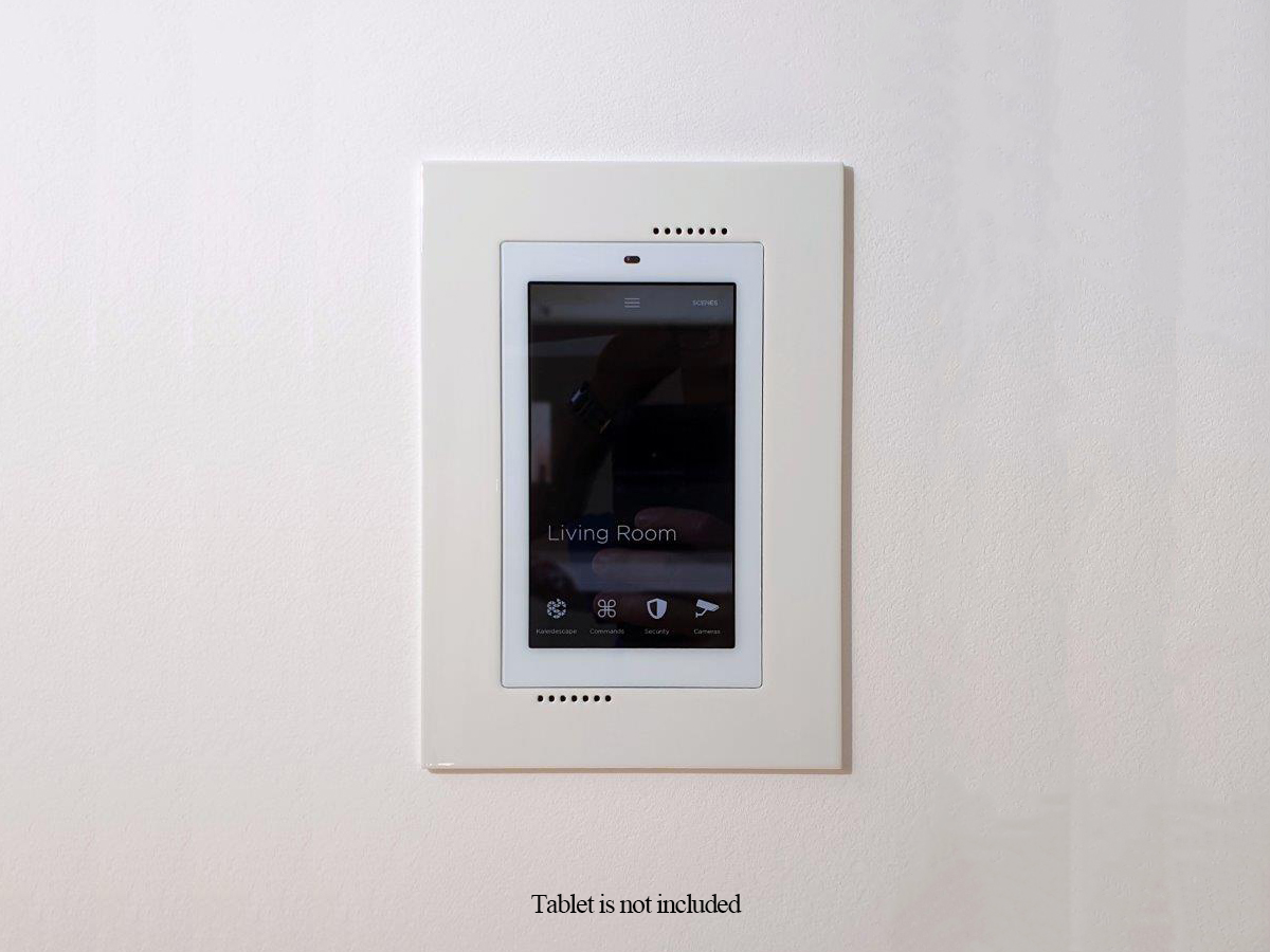 Wall-Smart 10-01-435-WH Retrofit Flush Mounts for Savant ITP-E5500 5.5in Screen/White - Image 4