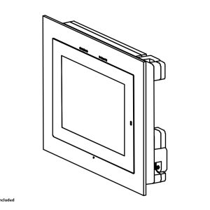 Wall-Smart 10-01-438-WO Retrofit Mount for SAVANT ITP-E8000 8in Screen/Unpainted