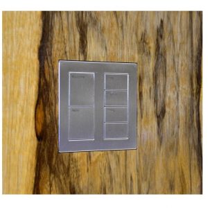 Wall-Smart 10-01-500 Solid Surface Adapter for Palladiom Square 1COL SOLID.B
