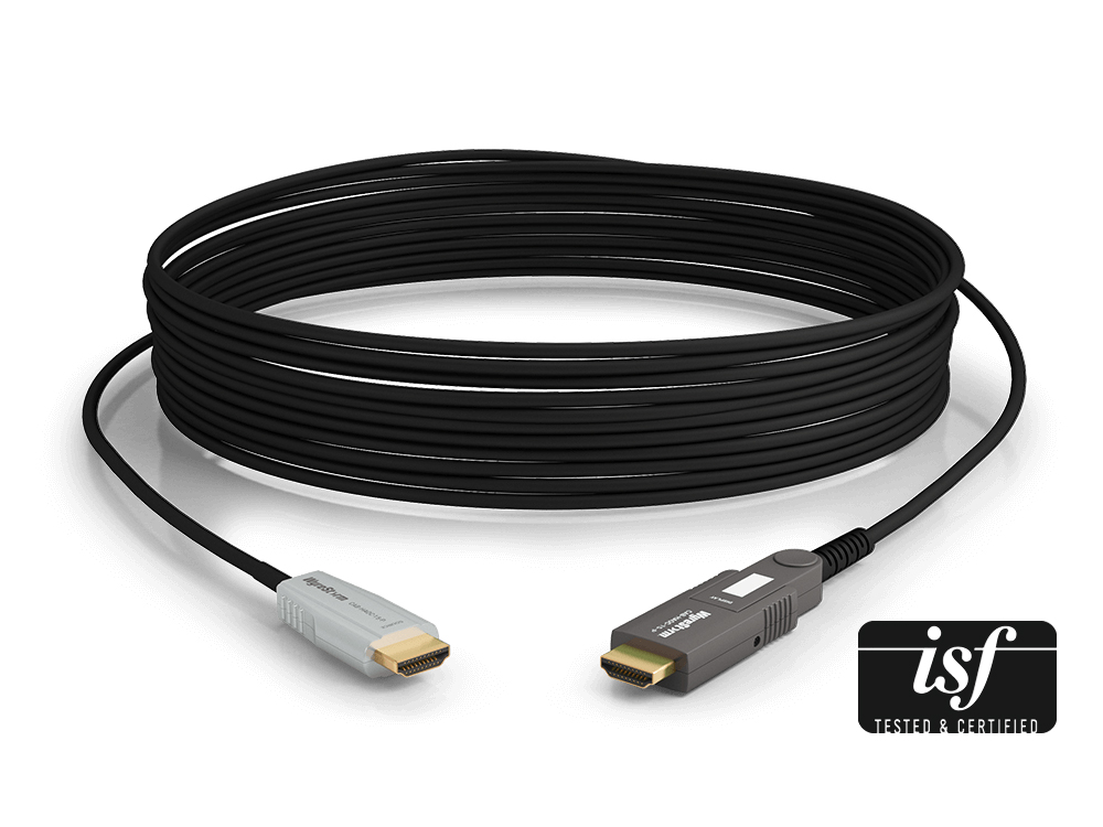 WyreStorm CAB-HAOC-15-P 15m/50ft 24Gbps 4-Core Active Optical HDMI Cable/4K HDR/Detachable Head/Plenum and FT6 Rated - Image 4