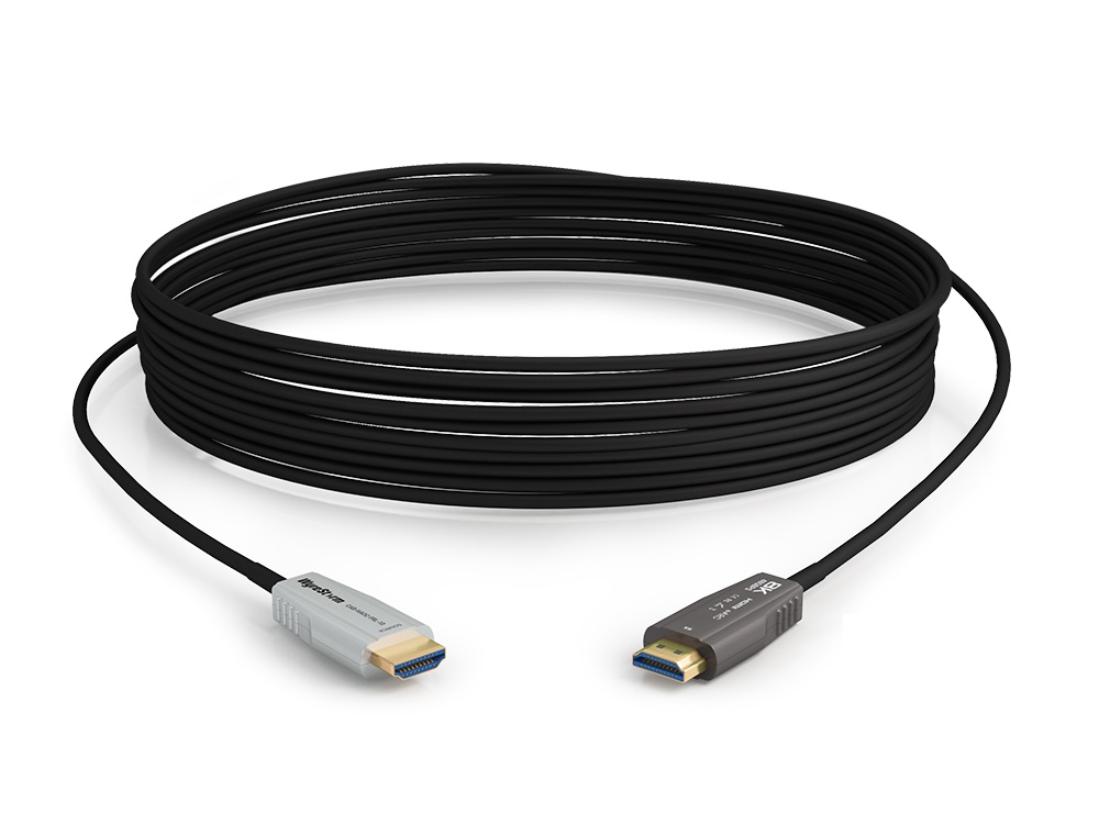 WyreStorm CAB-HAOC-FRL-10 10m/33ft 48Gbps 8K/60 HDR 4x4x4 Active Optical HDMI Cable/eARC/CEC/ALLM and VRR/ISF Certified