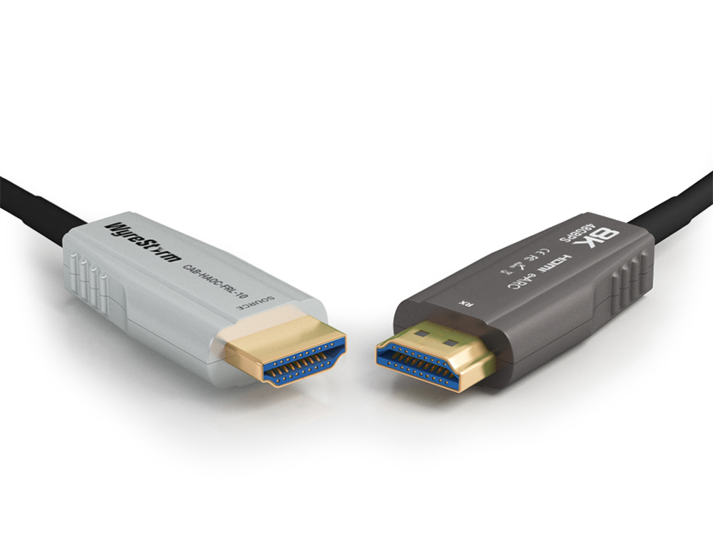 WyreStorm CAB-HAOC-FRL-10 10m/33ft 48Gbps 8K/60 HDR 4x4x4 Active Optical HDMI Cable/eARC/CEC/ALLM and VRR/ISF Certified - Image 2