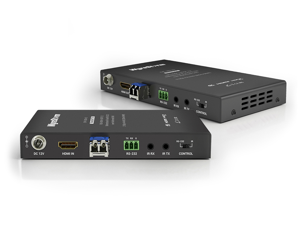 WyreStorm EXF-300-H2 4K HDMI/HDCP 2.2 OM3 MM Fiber Extender (Transmitter/Receiver) Set