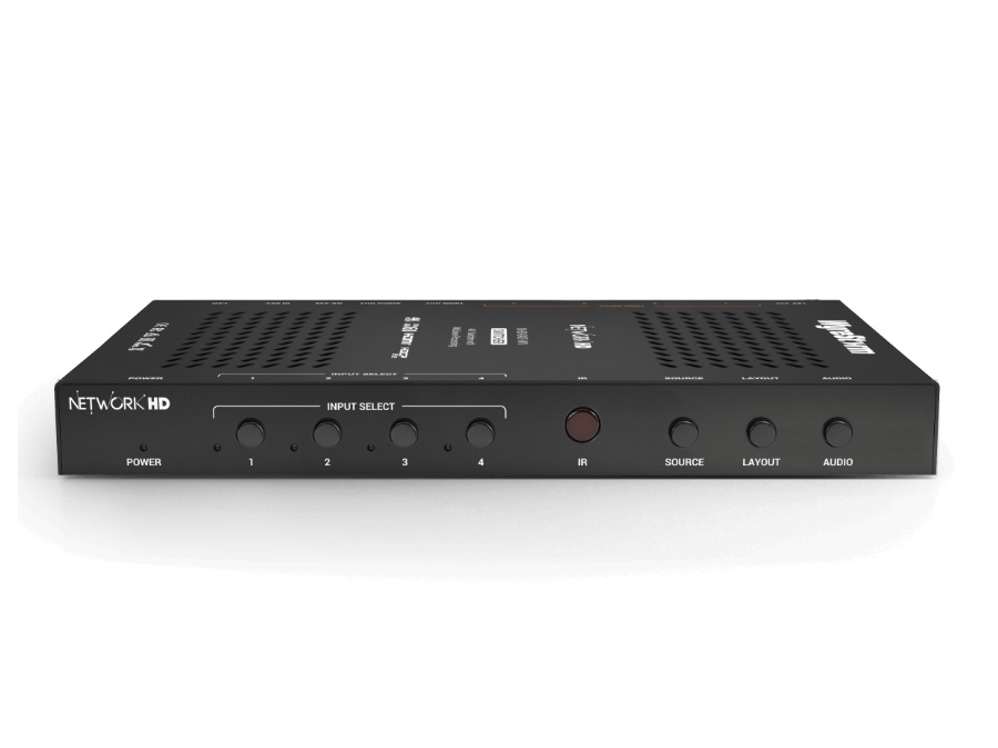 WyreStorm NHD-0401-MV NetworkHD 4-Input 4K60 Multiview Switcher - Image 2