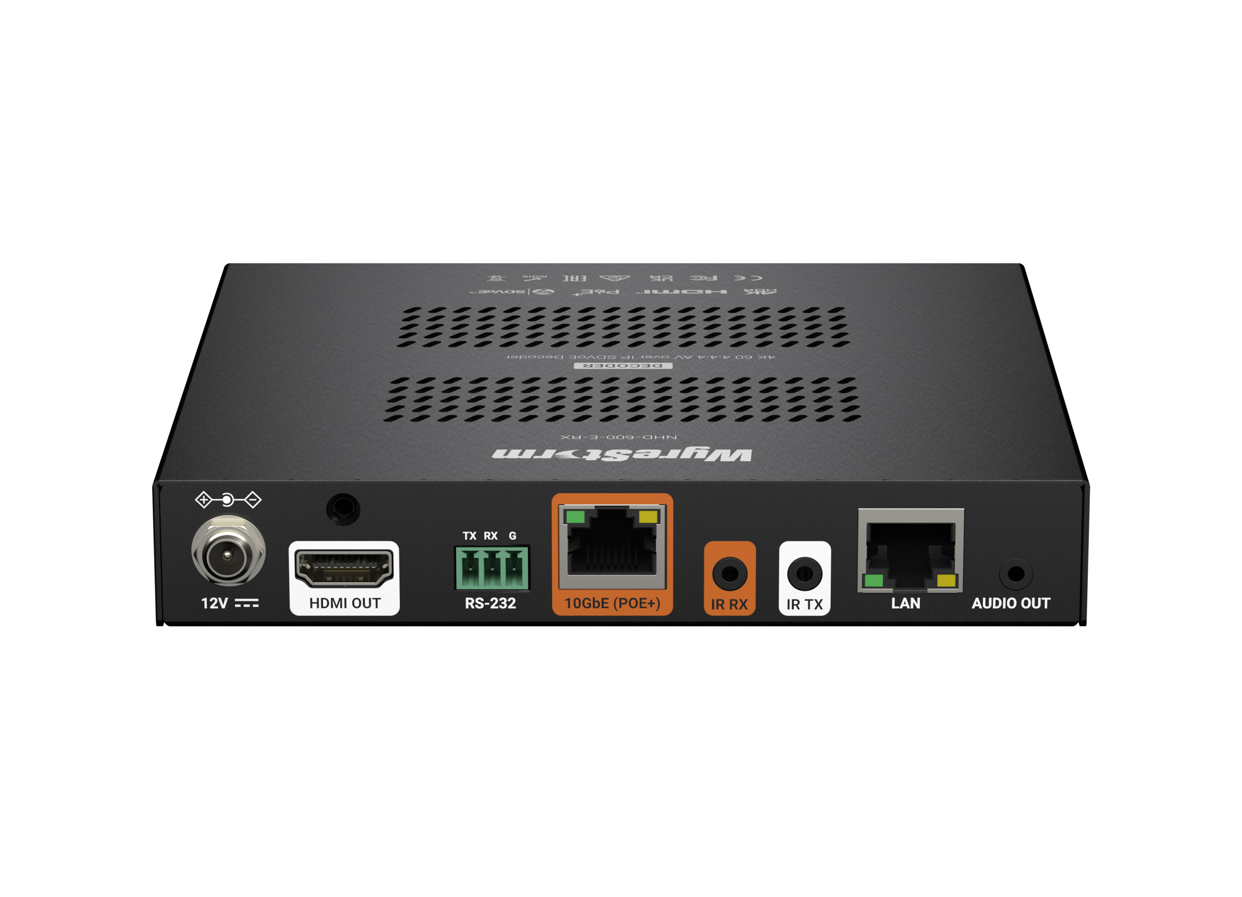 WyreStorm NHD-600-E-RX NetworkHD 600-E Series 4K60 4:4:4 10GbE SDVoE Decoder