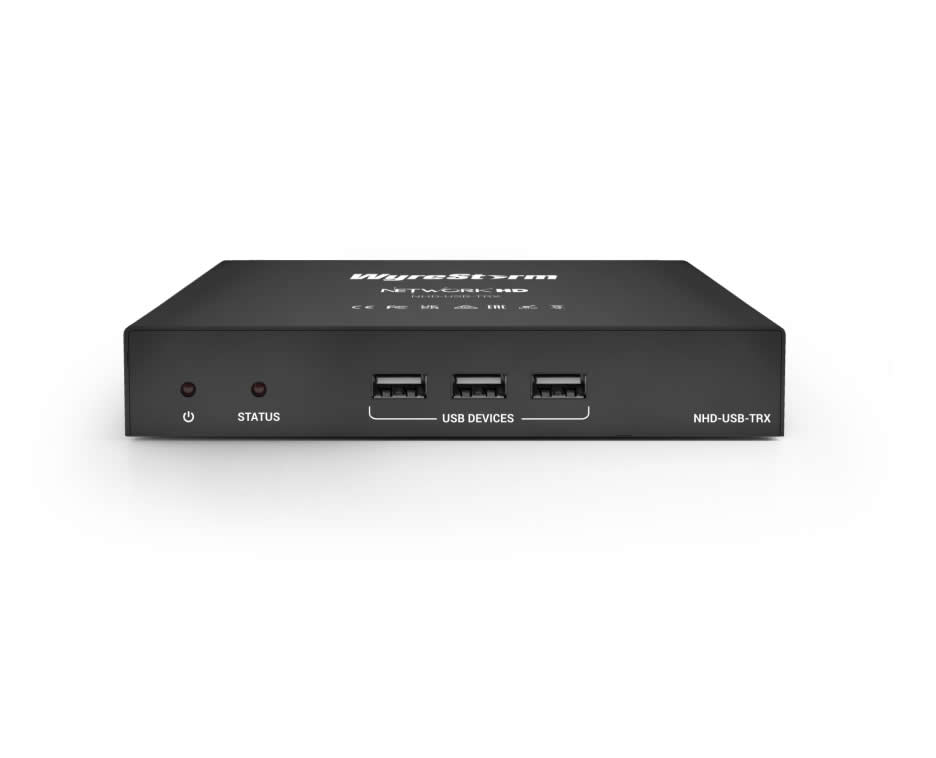 WyreStorm NHD-USB-TRX USB 2.0 Over IP Transceiver / 7 USB Devices / 21 Endpoints / PoE / SFP Fiber
