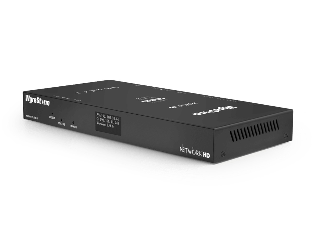 WyreStorm NHD-CTL-PRO v2 Pro Controller PoE / Dual NIC Network Isolation / Unified Web Setup Wizard