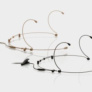 JTS CM-804iF Double Ear Headset Microphone/Omni (Beige)