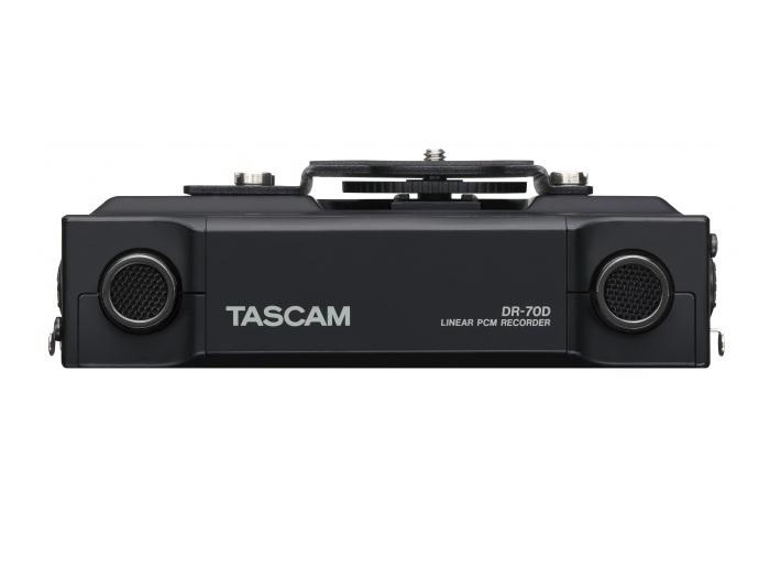 TASCAM DR-70D 4-track Portable Audio Recorder for DSLR with XLR Inputs and a Stereo Mic - Image 3