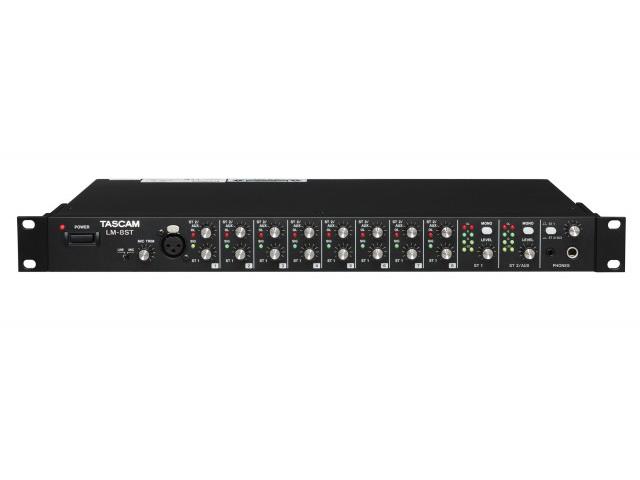TASCAM LM-8ST 1-Space Rackmountable Line Mixer