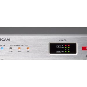 TASCAM MM-2D-X 2-Channel Mic/Line Input/Output Dante XLR Converter with built-in DSP Mixer