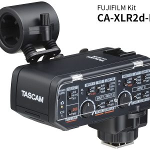 TASCAM CA-XLR2D-F XLR Mic Adapter Mirrorless / 2 XLR/TRS Inputs / Digital AD / 48V Phantom