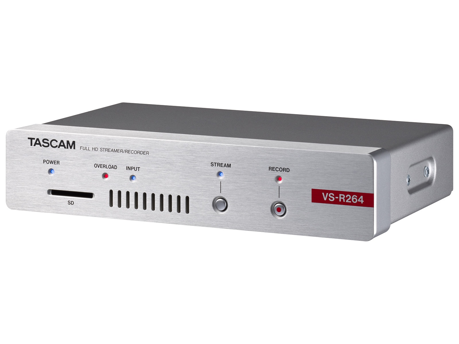 TASCAM VS-R264 Full HD AV over IP Streamer / Recorder H.264 3x RTMP RTSP HLS SD USB Internal - Image 2