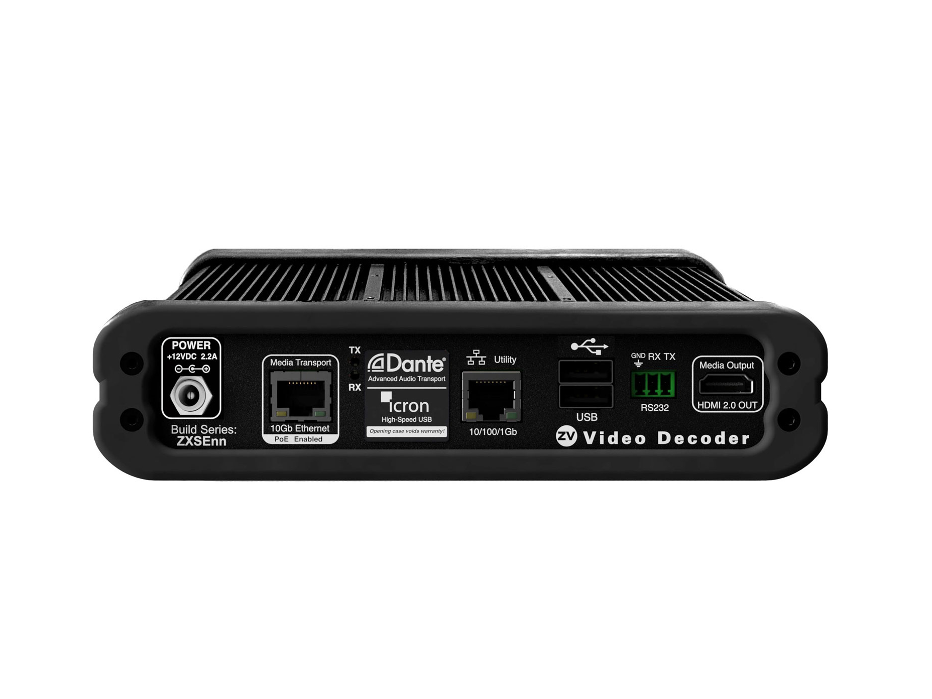 ZeeVee Z4KC2XS-D-AA ZyPer4K–XSE Copper Decoder, TAA Compliant