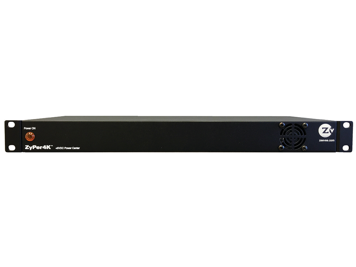 ZeeVee Z4KPWRCTR12 ZyPer 12V Power Center for 8 ZyPer Encoders/Decoders