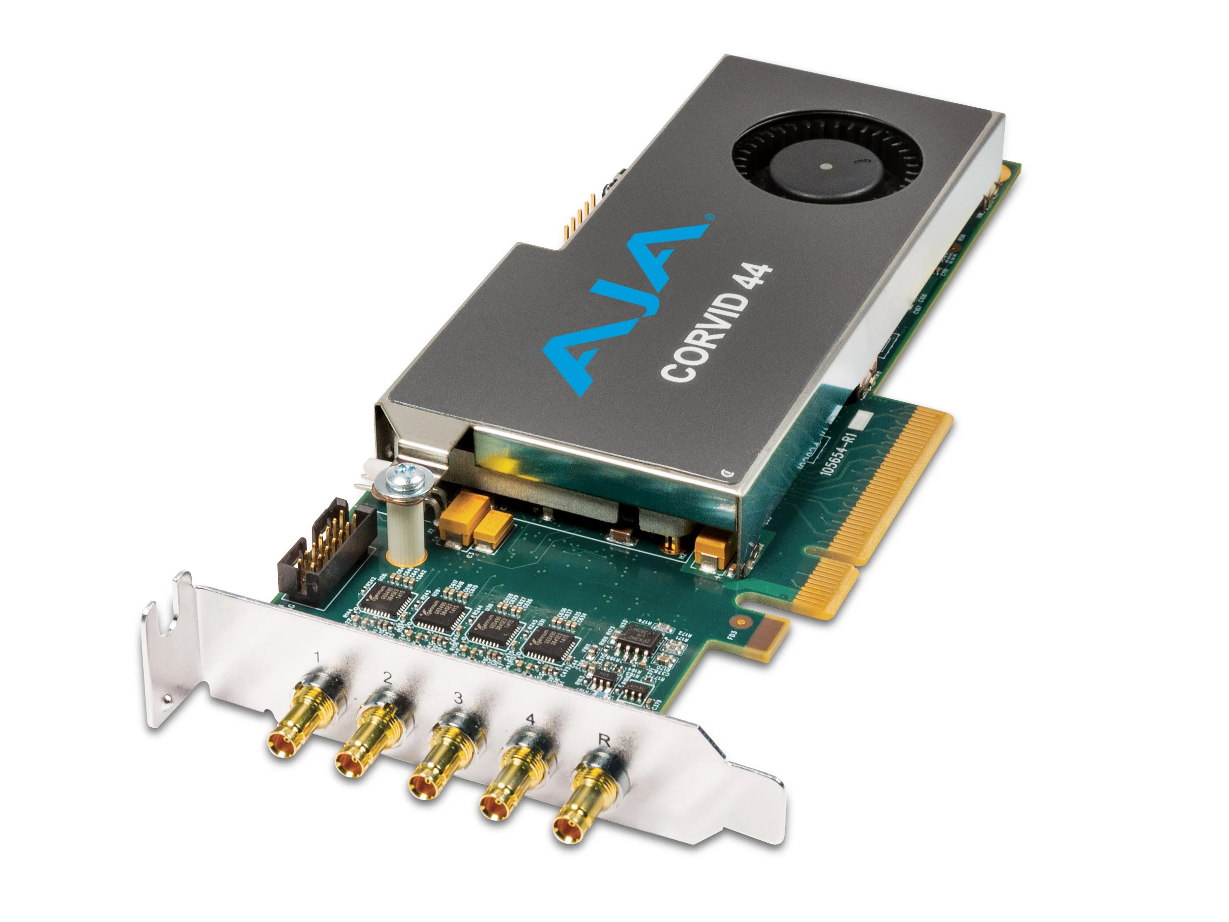 AJA CRV44-S-NC1 Low-Profile 8-Lane PCIe/4x SDI Independently Configurable (No Cable)
