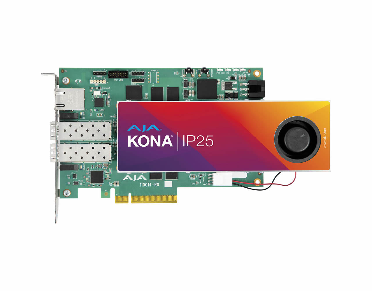 AJA KONA-IP25-R0 SDI to SMPTE ST 2110 IP Bidirectional Converter - Image 2