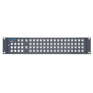 AJA KUMO-CP2-R0 2RU Control Panel / 80 Buttons / Controls 4 KUMO Routers / Salvo / Redundant Power