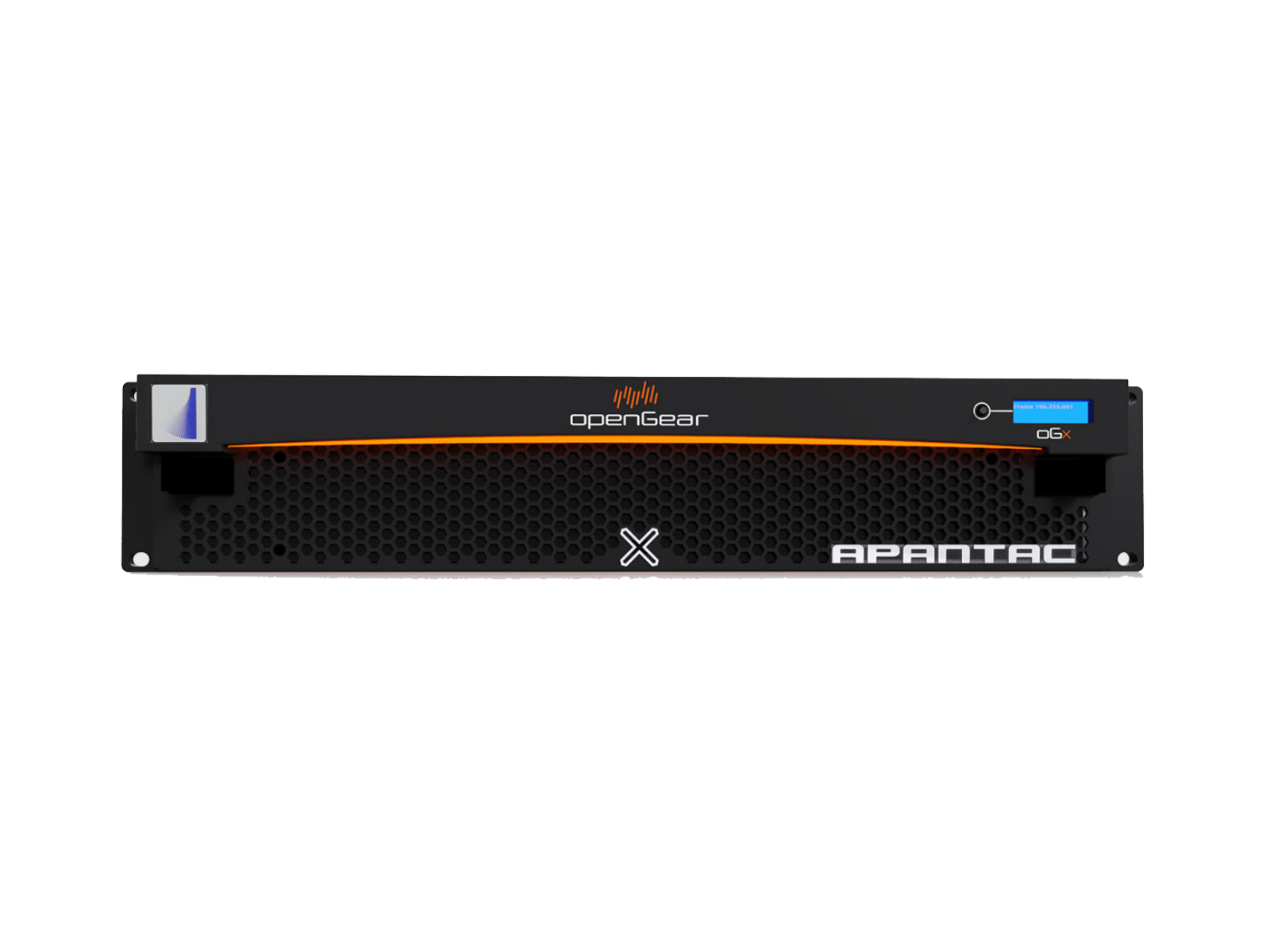Apantac OGX-FR-CNS-P OpenGear X Partner Frame with Cooling, Advanced Networking & SNMP