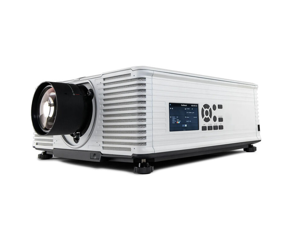Barco R9400811US I600-4K8 8000-Lumen Pixel-Shift UHD 4K Laser DLP Projector (White)