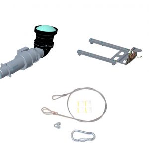 Barco R9409750 G Lens 0.37-0.4:1 UST Set (lens / lens support / Safety cable)
