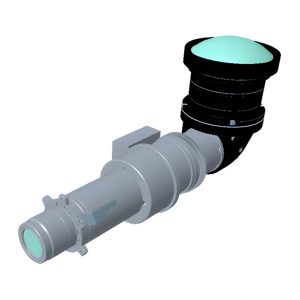 Barco R9410231 G Lens 0.37-0.39:1 UST 90° Set (Lens / Lens support / Safety Cable)