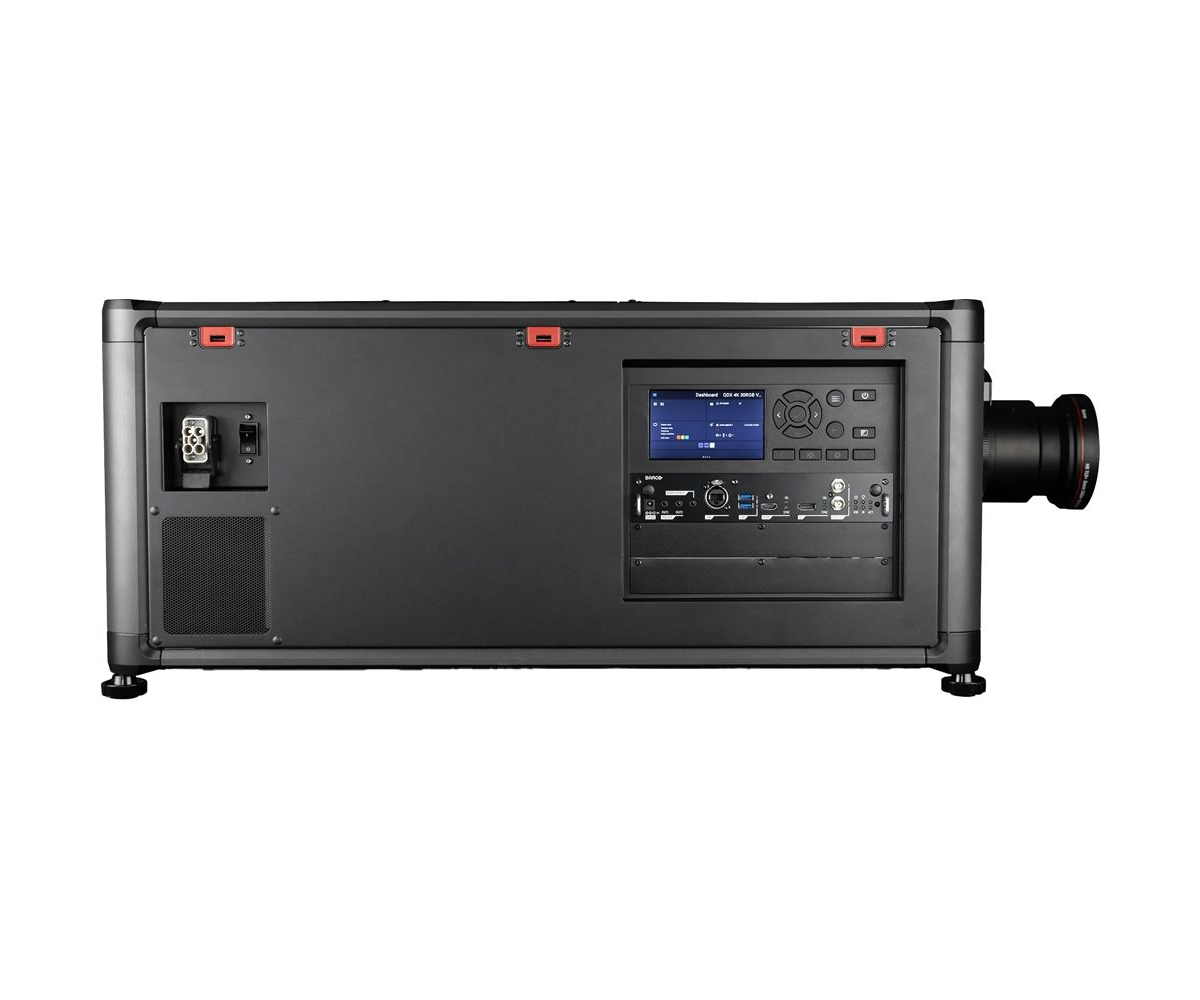 Barco R9410854-B1U 41,000-Lumen WUXGA 3-Chip DLP Laser Projector w/Wired XLR/IR Control & TLD+ Lens Choice (Black) - Image 3