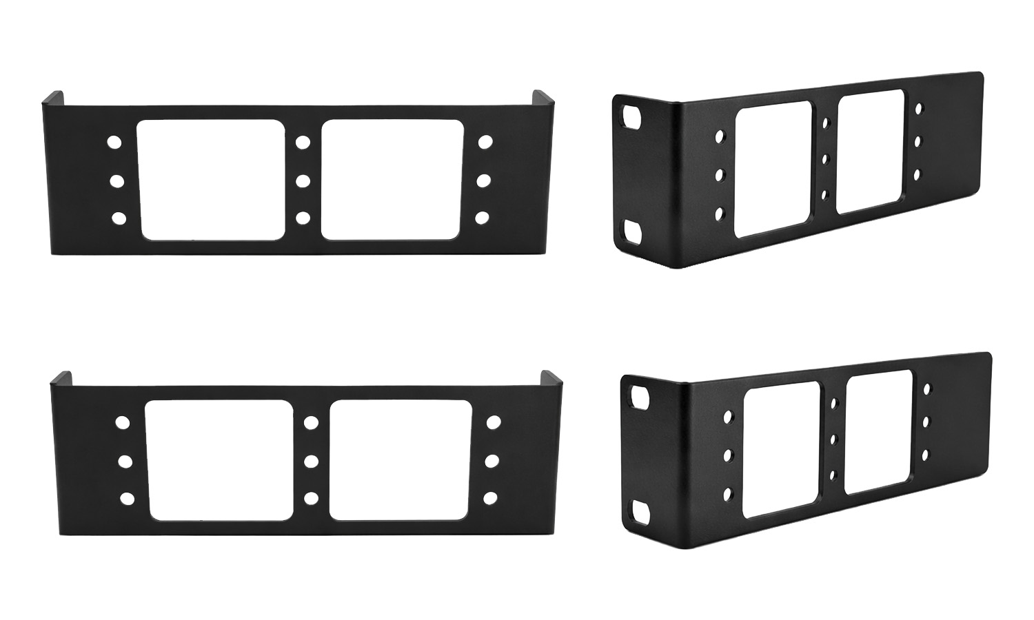 BZBGEAR BG-IPGEAR-ULTRA-ACC-RM2 1RU 19″ Rack Bracket for 2 pcs BG-IPGEAR-ULTRA Transceiver