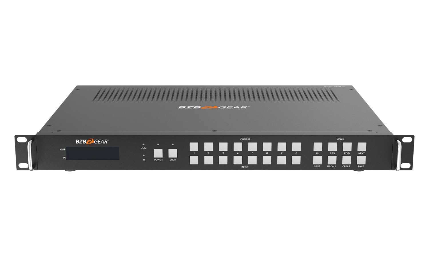 BZBGEAR BZ-MVS8X8-4K 8X8 4K 18Gbps UHD HDMI Video Wall Processor and Seamless Matrix Switcher with Scaler/IR/Audio/IP and RS-232 - Image 7