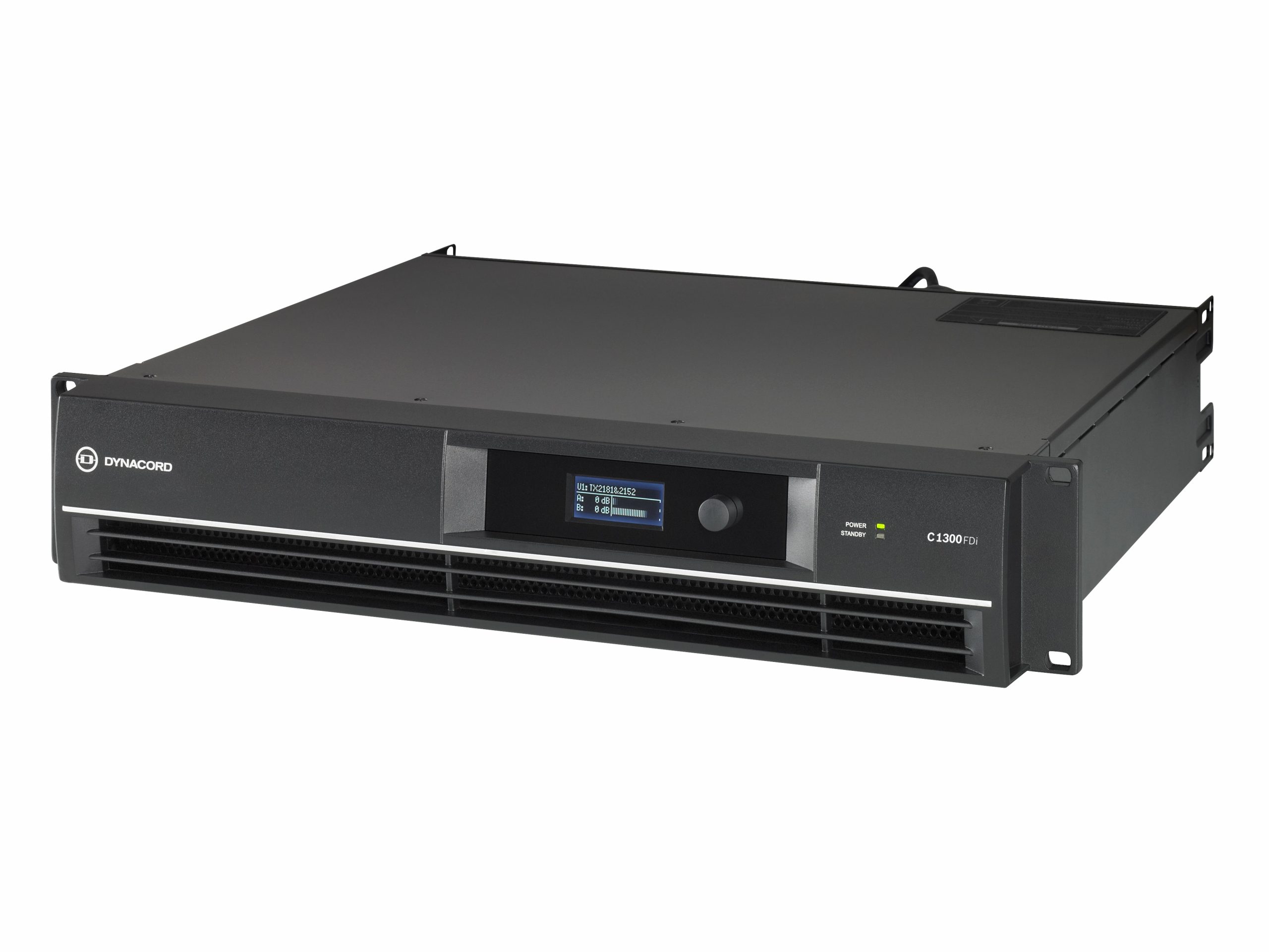 Dynacord C1300FDI-US DSP Power Amplifier 2x650W/Install with FIR Drive/Phoenix Connectors