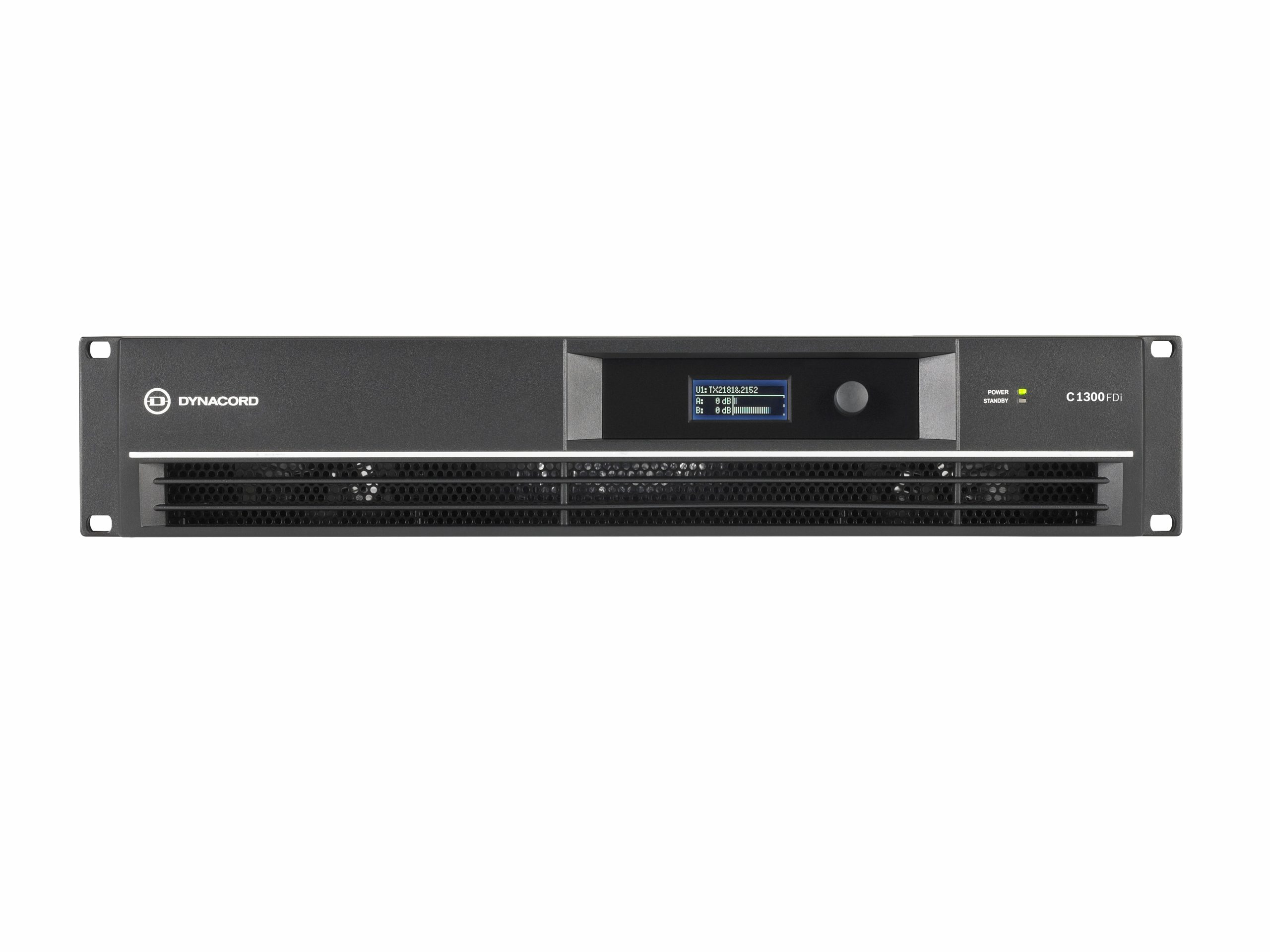 Dynacord C1300FDI-US DSP Power Amplifier 2x650W/Install with FIR Drive/Phoenix Connectors - Image 2