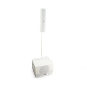 FBT CS-1000 WHT Portable Active Sub/Satellite Speaker System 1000W Built-In DSP / White