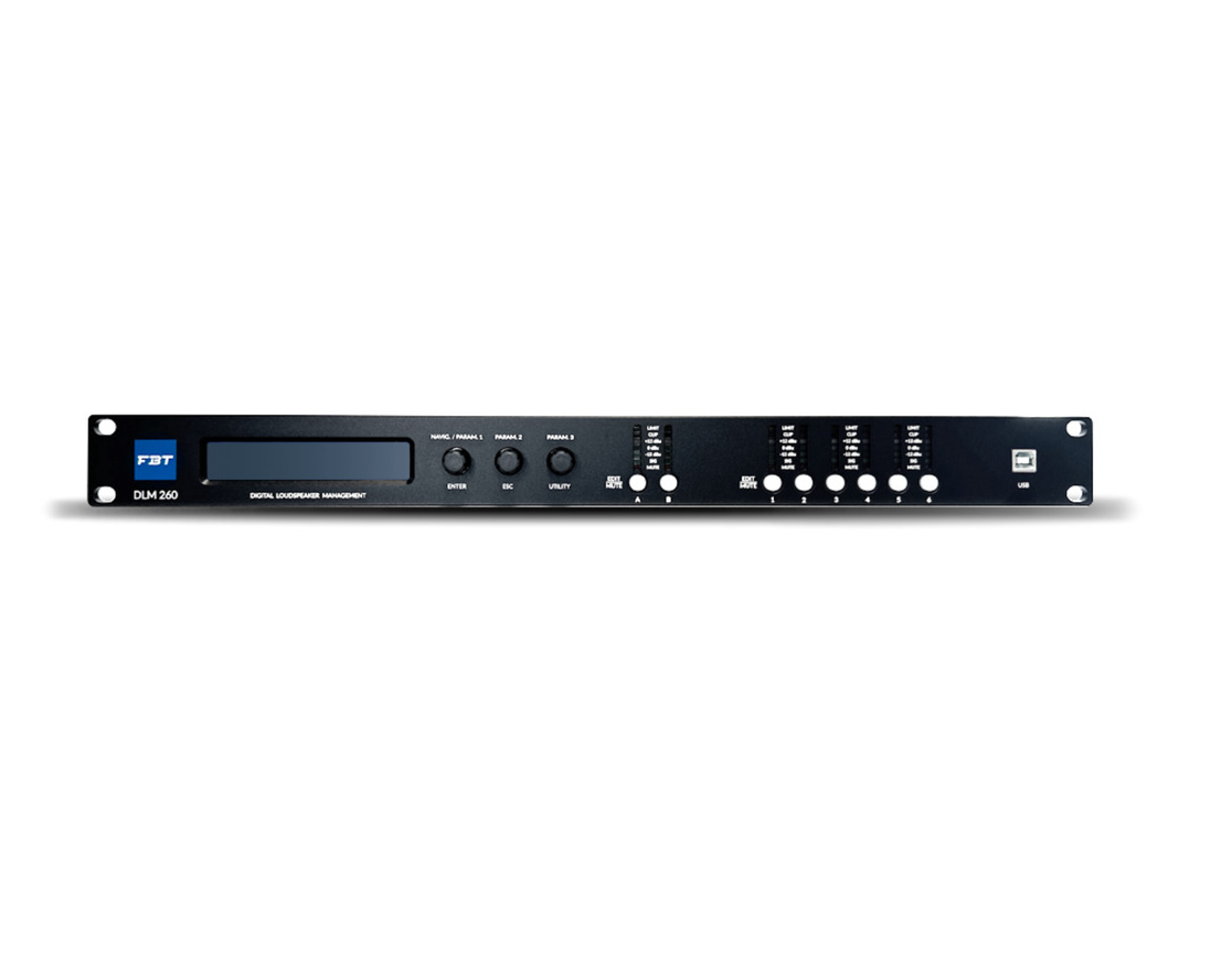 FBT DLM-260 Digital Loudspeaker Management Processor