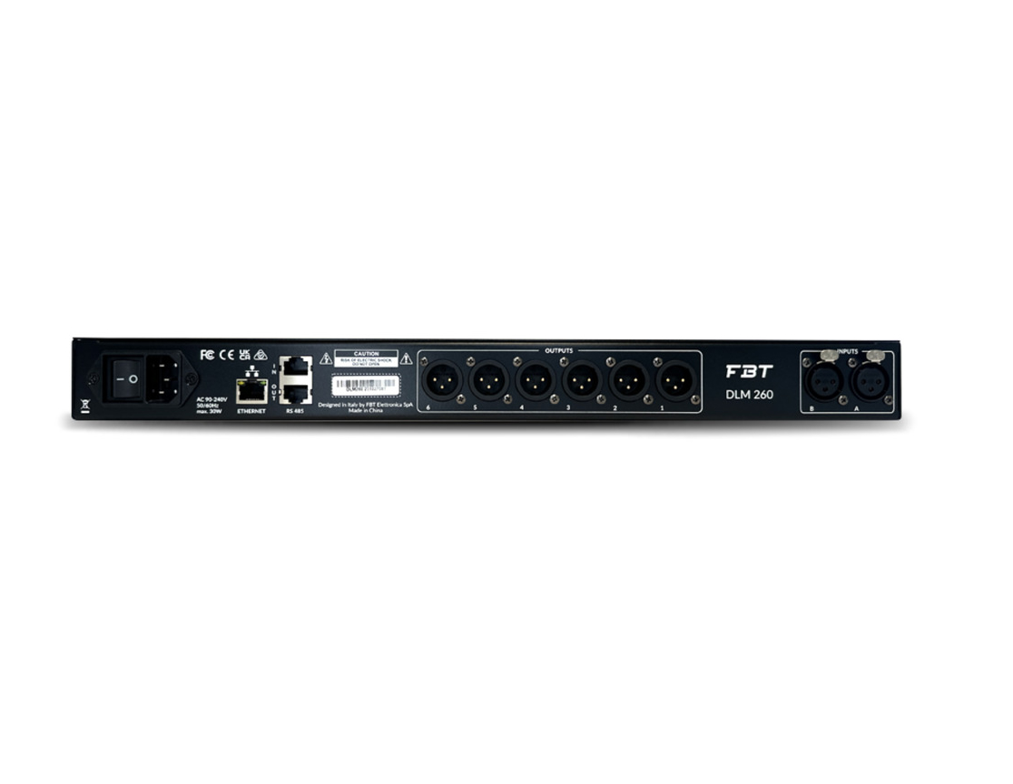 FBT DLM-260 Digital Loudspeaker Management Processor - Image 2