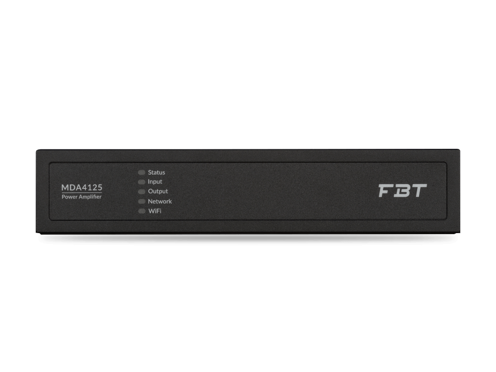 FBT MDA 4125 4-channel Class D amplifier