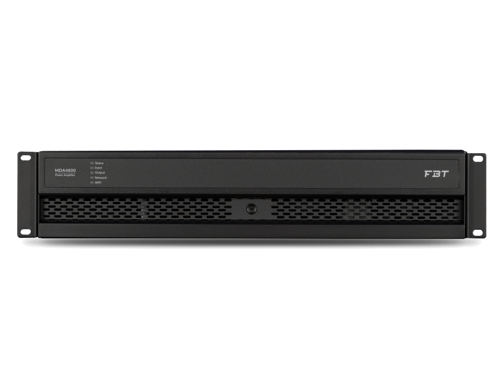 FBT MDA 4800 4-channel Class D amplifier