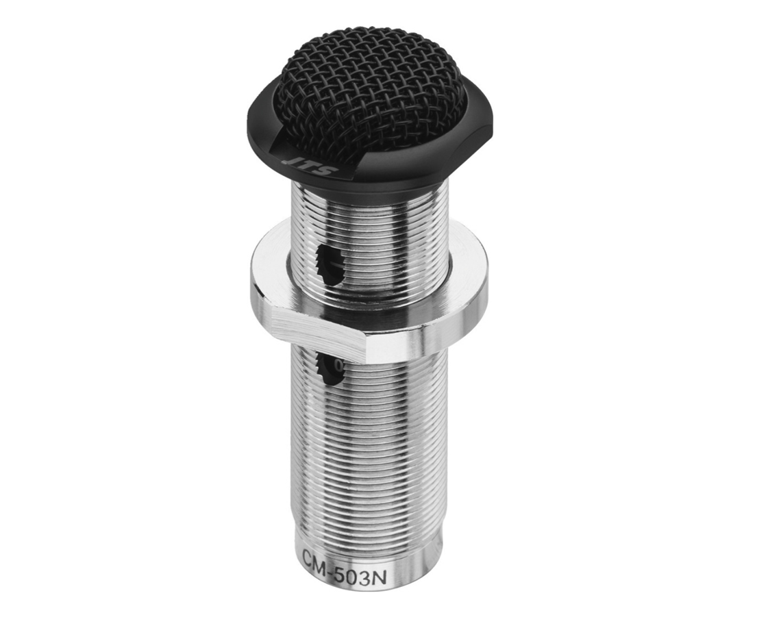 JTS CM-503N (B) Built-in electret microphone / Black