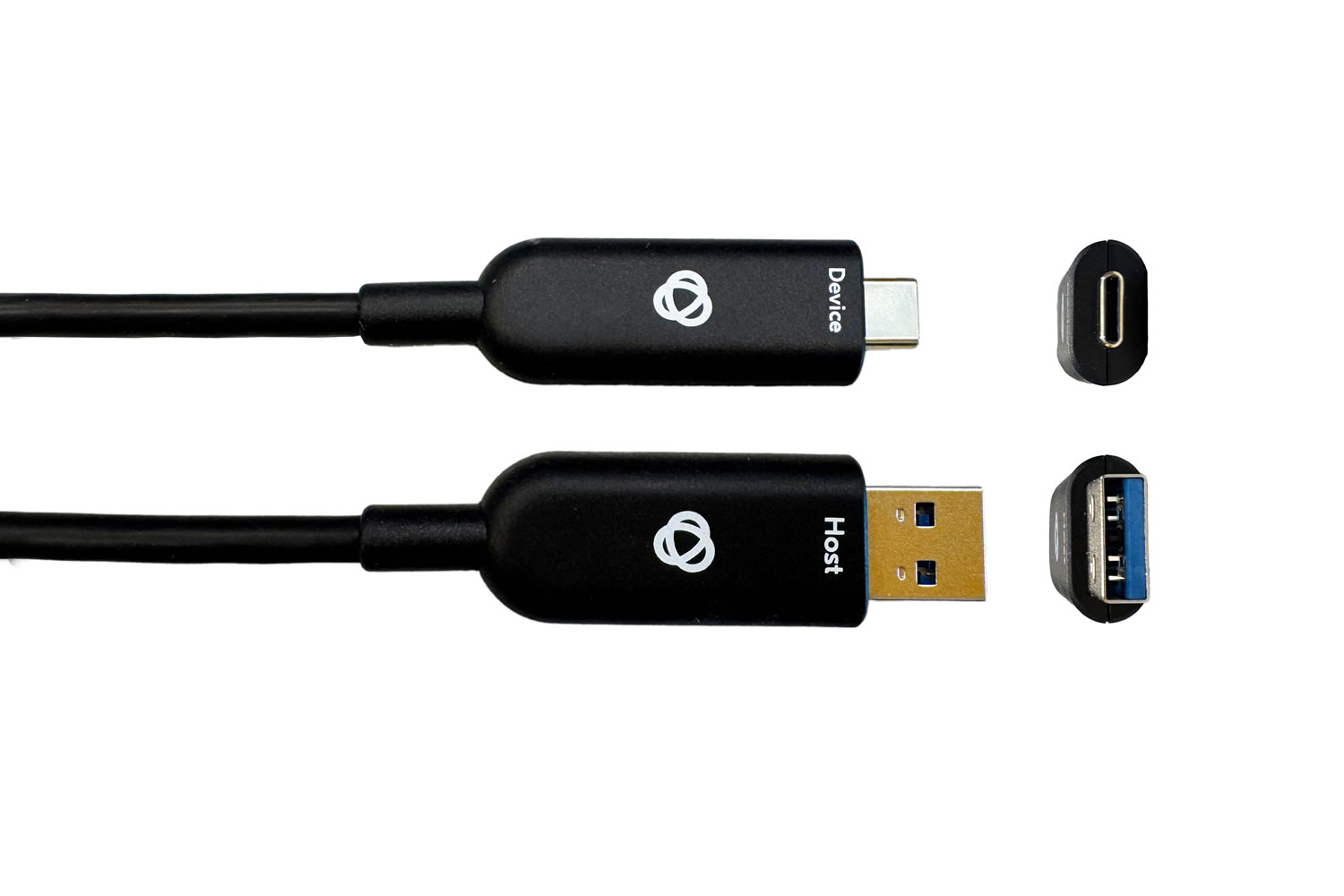 Kramer CLS-AOCU32/AC-66 USB-A to USB-C Optical USB 3.2 Gen 2 Cable 10Gbps 66ft Hybrid Fiber/Copper