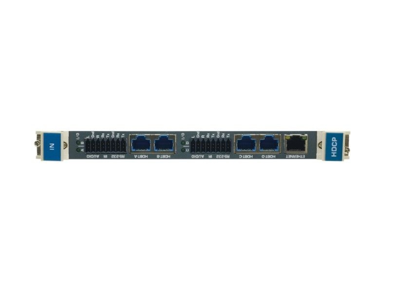 Kramer DTAXR-IN4-F32/STANDALONE HDBaseT 4-Input HDMI/Analog Audio Card 4K@60Hz 10.2Gbps 100m